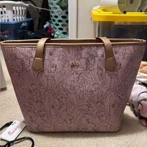 Freshly picked Disney tote diaper bag